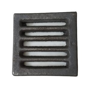 Heavy Duty Square Iron Drain Strainer - 3 inch